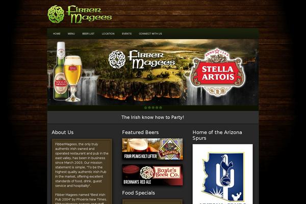 Complexity v2 theme site design template sample