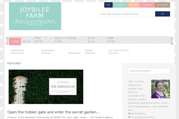 fiberarts.ca site used Delightful Child Theme