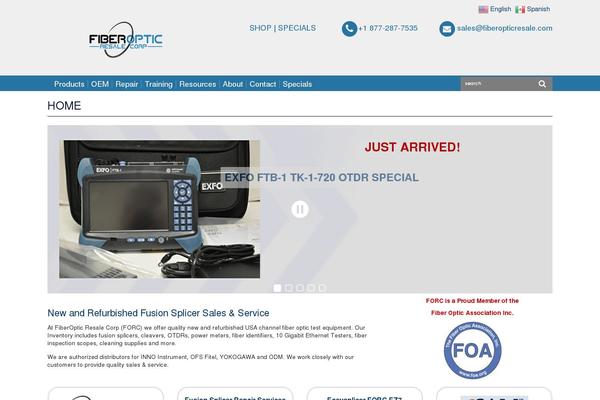 fiberopticresale.com site used Theme52641