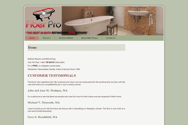 fiberprobathrepair.com site used Construction03_html