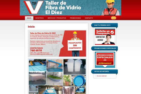 RedBel theme site design template sample
