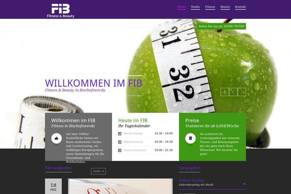 GymBase theme site design template sample