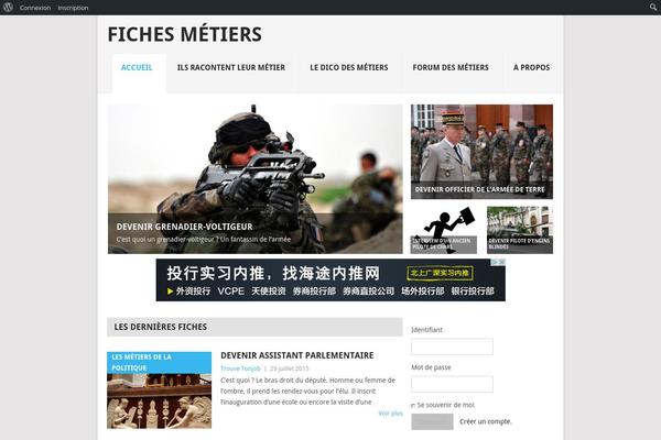 fichesmetier.com site used Pointchild