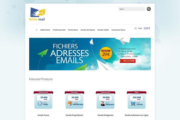 Shoppica theme site design template sample