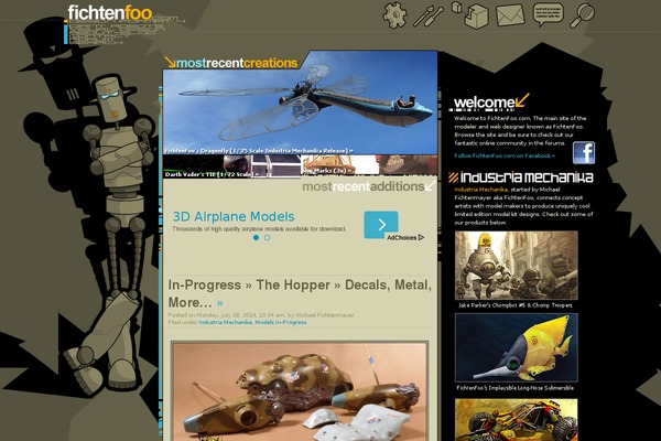 Nirvana theme site design template sample