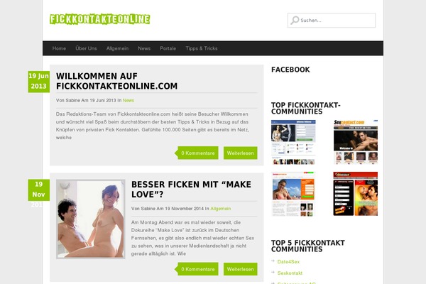 GreenChili theme site design template sample