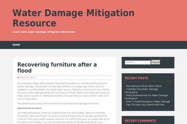 Solon theme site design template sample