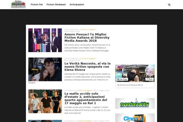 Admag theme site design template sample