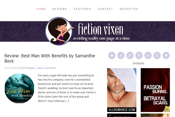 Ample Blog theme site design template sample