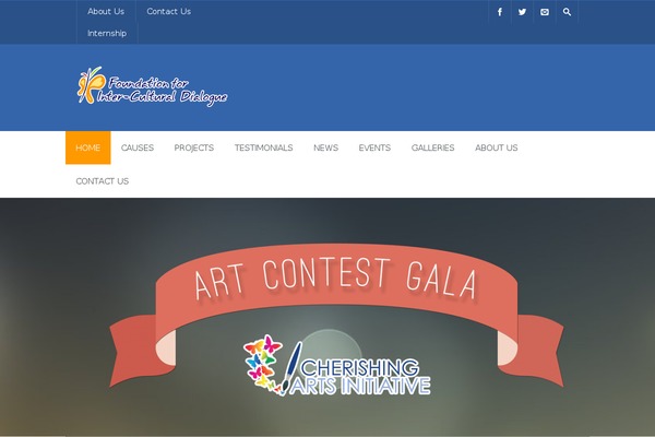 Benevolence theme site design template sample
