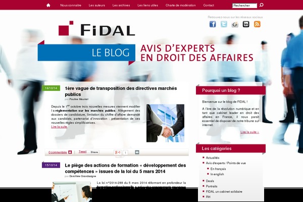 fidal-avocats-leblog.fr site used Fidal