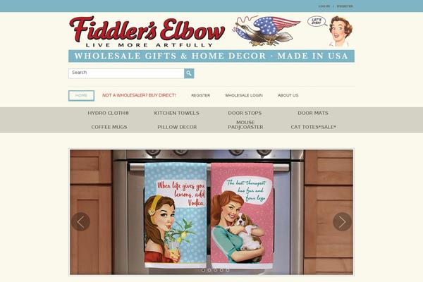 Hudson theme site design template sample