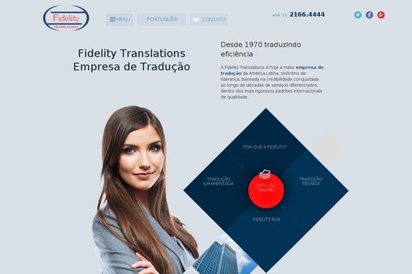 Saga theme site design template sample
