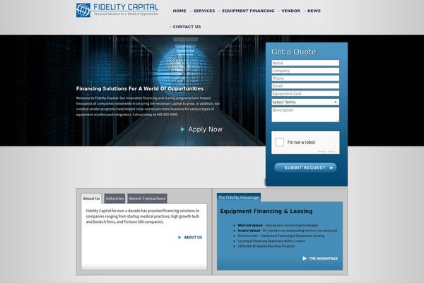 fidelitycapitalonline.com site used Softdesigners