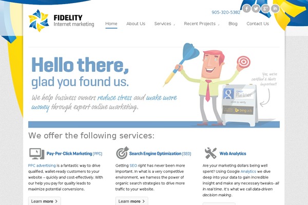 fidelityinternetmarketing.ca site used Tersus