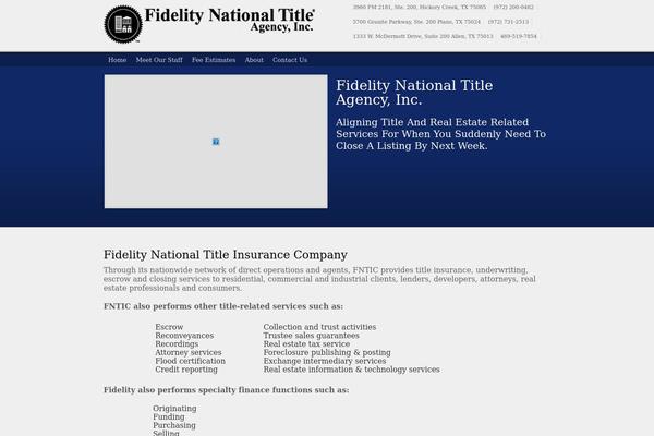 Invicta theme site design template sample