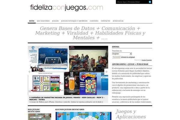 Structure theme site design template sample