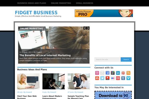 Hotnews theme site design template sample