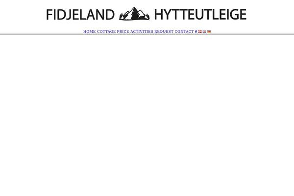 Total theme site design template sample