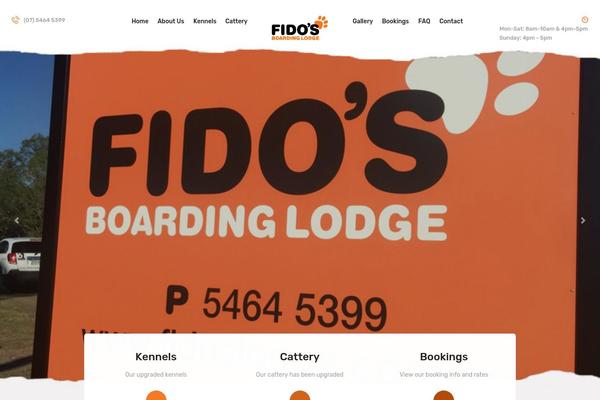 Petsland theme site design template sample