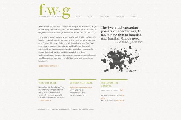 Headway-2013 theme site design template sample