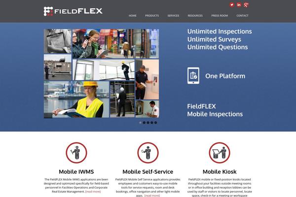 Bizco theme site design template sample