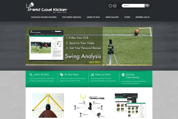 Lunar theme site design template sample