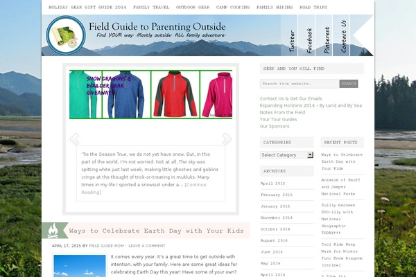 Blissful theme site design template sample