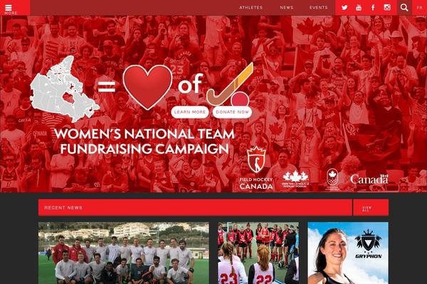 fieldhockey.ca site used Fieldhockeycanada