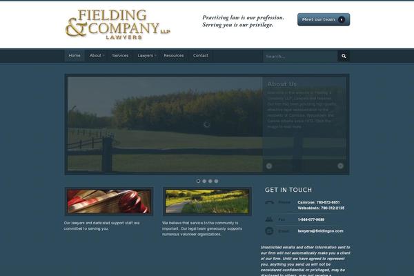 Empire theme site design template sample