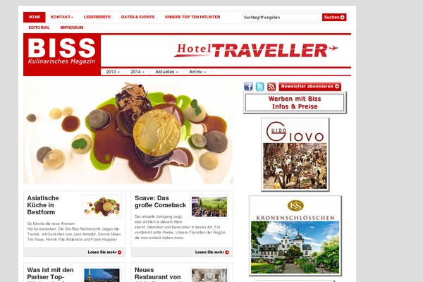 Gazette theme site design template sample