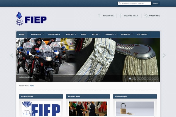 Site using Social-media-icon plugin