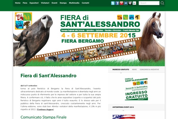 Aspiration theme site design template sample