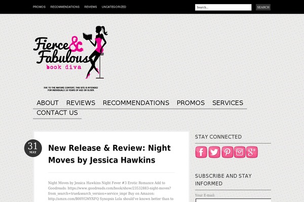 Bueno theme site design template sample