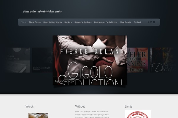 Envisioned theme site design template sample