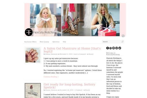 Platform theme site design template sample