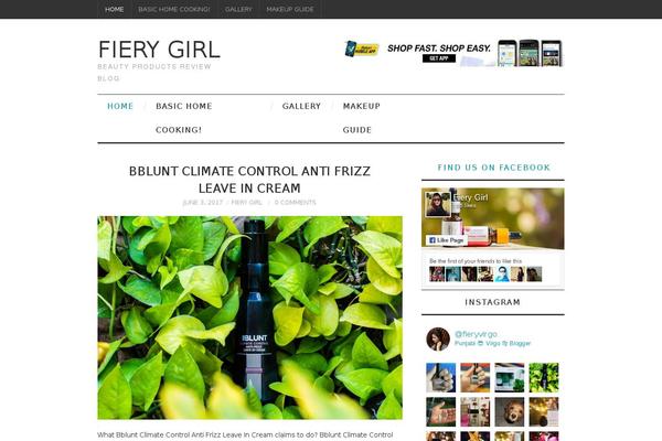 Fashionistas theme site design template sample