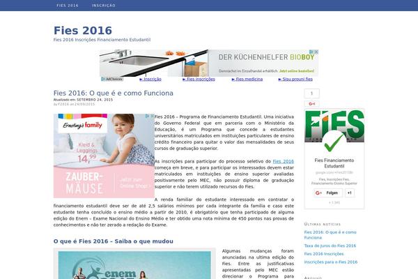 Thesis 1.8.6 theme site design template sample