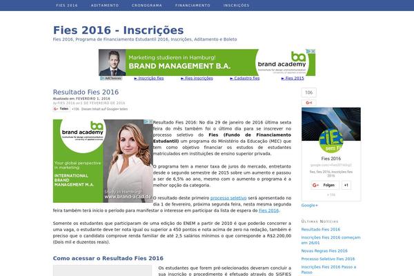 Thesis 1.8.6 theme site design template sample