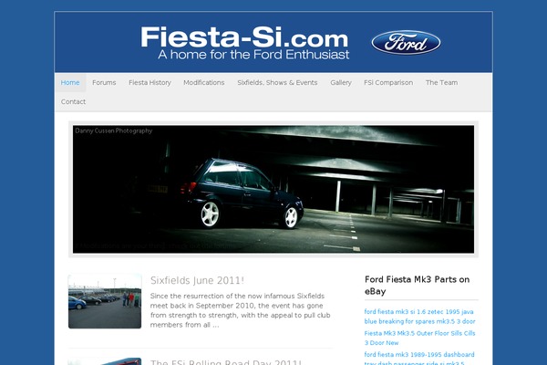 Fresh & Clean theme site design template sample