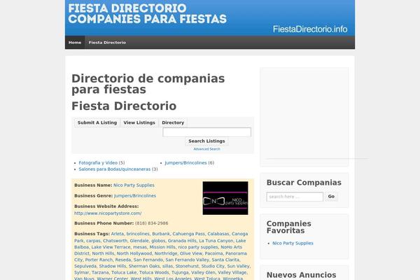 Responsive theme site design template sample