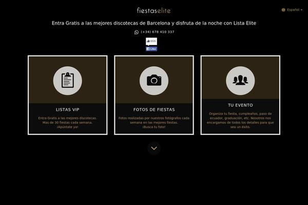 Elite theme site design template sample
