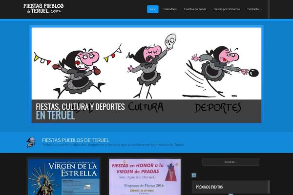 fiestaspueblosdeteruel.com site used Orangewp