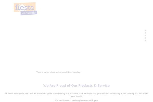 fiestawholesale.ca site used Organian