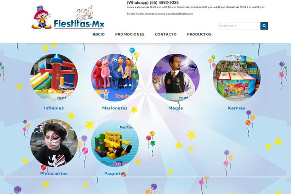 Venedor theme site design template sample