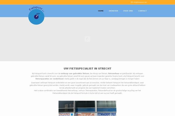 Bostan theme site design template sample