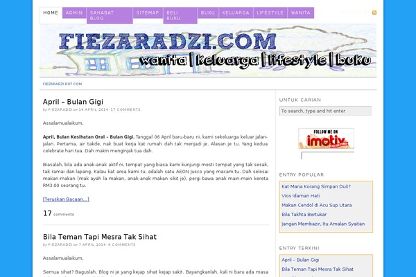 Maxwell theme site design template sample