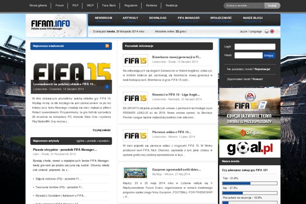 fifam.info site used Magazine Plus