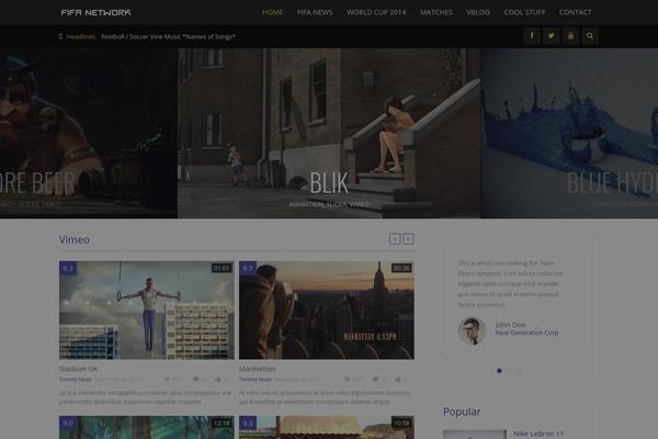 Site using Truemag-rating plugin