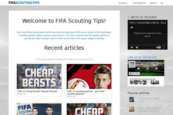 Site using Jnews-social-share plugin